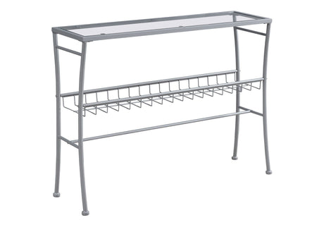 Accent Console Table For Entryway, Contemporary & Modern - Silver - Best Buy Furniture