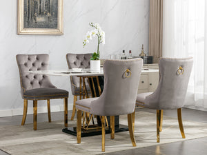 Nikki - Modern, High-End Tufted Dining Chair (Set of 2)