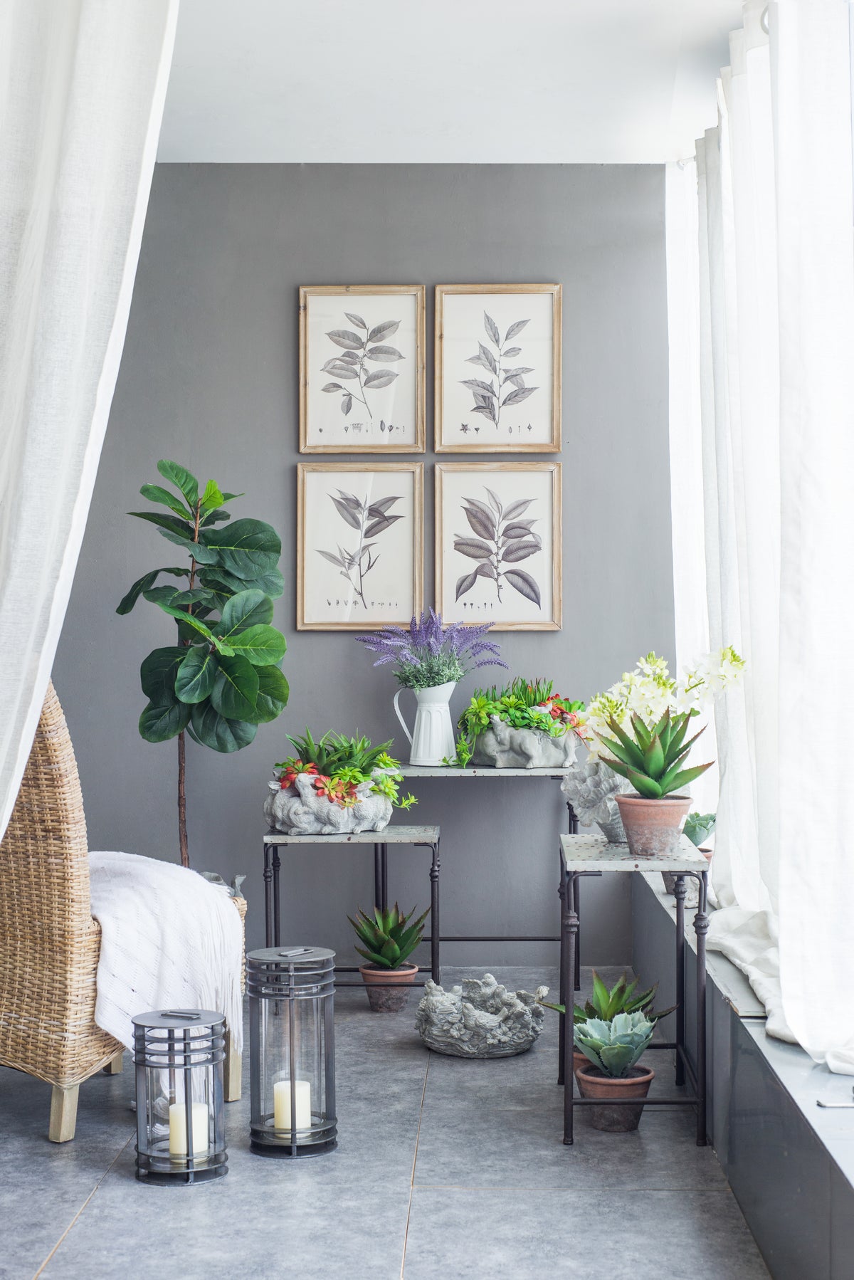 Botanical Wall Décor Set of 4