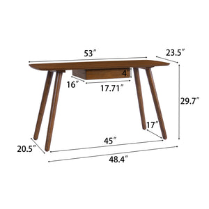 Study Computer Desk with Drawer for Home Office