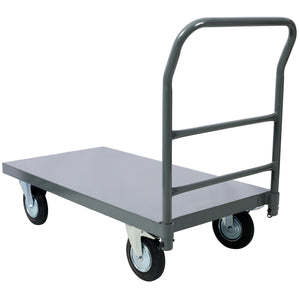 Heavy Duty Platform Truck Industrial Flat Dolly Cart with Wheels