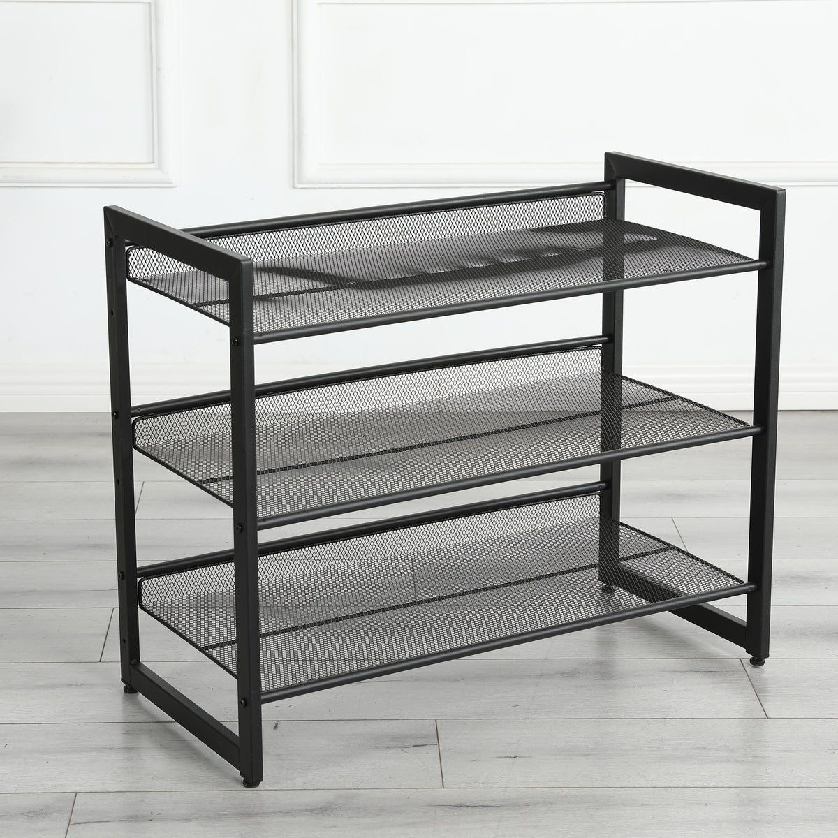 3-Tier Adjustable Shoe Rack