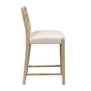 Counter Stool with Ladder Back (Set of 2)