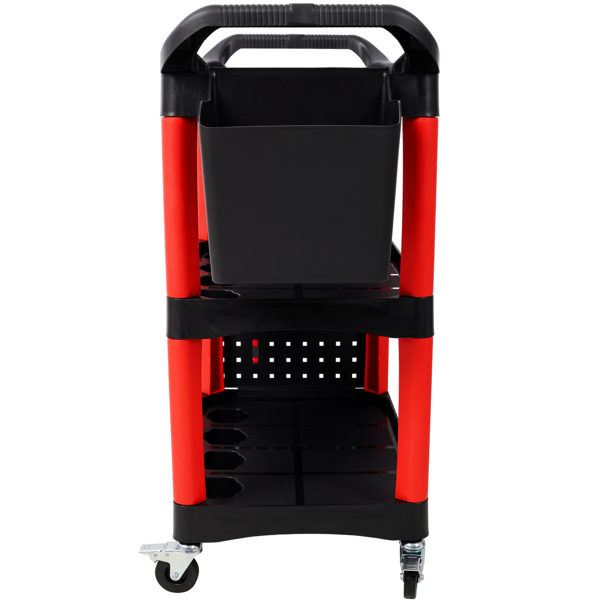 3 Tier Rolling Auto Detail Cart with Wheels