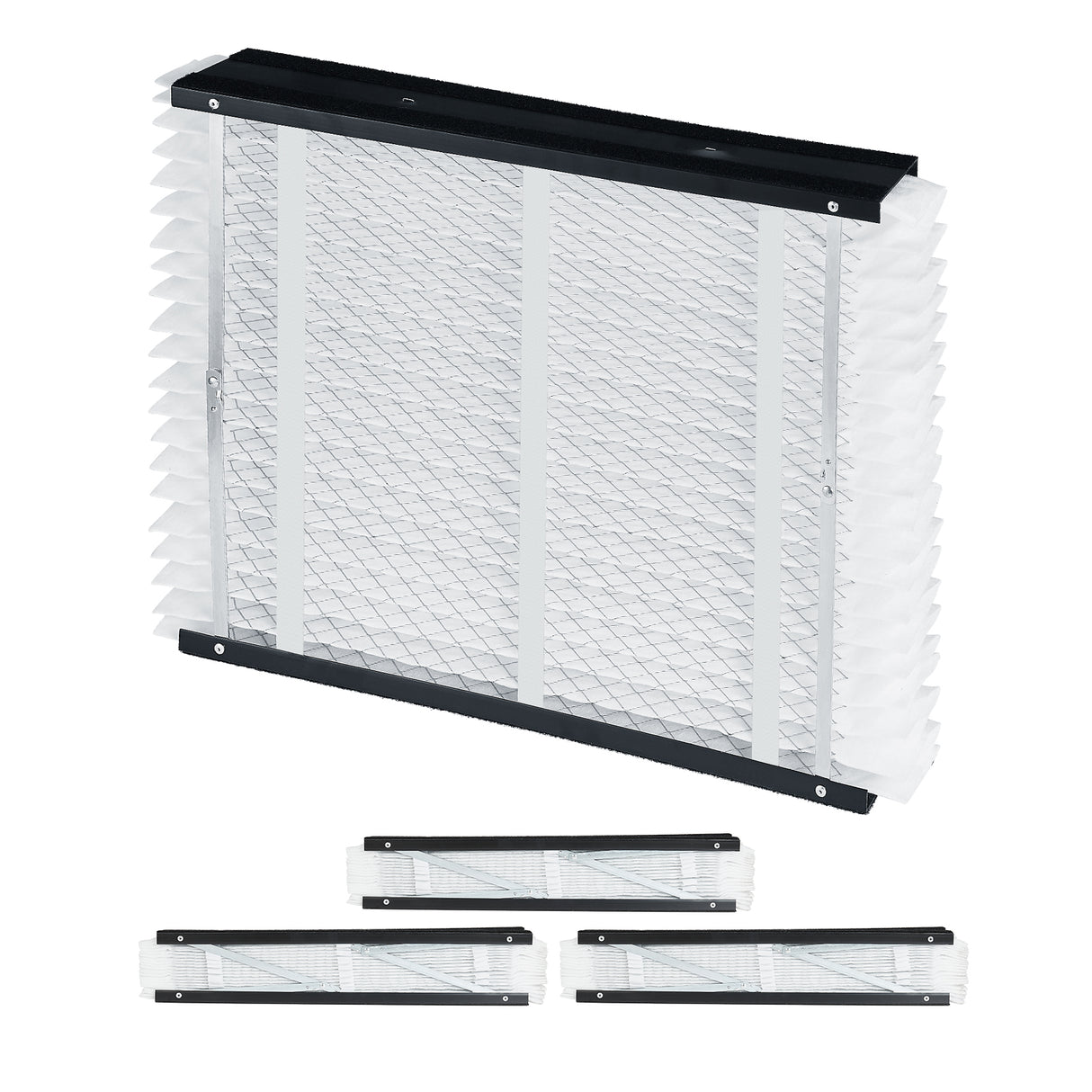 Air Filters MERV 11 Electrostatic Pleated HVAC Furnace Filter 4-Pack