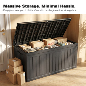 260 Gallon Large Outdoor Storage XXL Deck Box