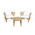 Patio Furniture Set, Outdoor Acacia Wood Patio Club Chair With Table - Best Buy Furniture