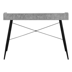 Computer Desk For Home Office, Sturdy Construction, Storage Shelves
