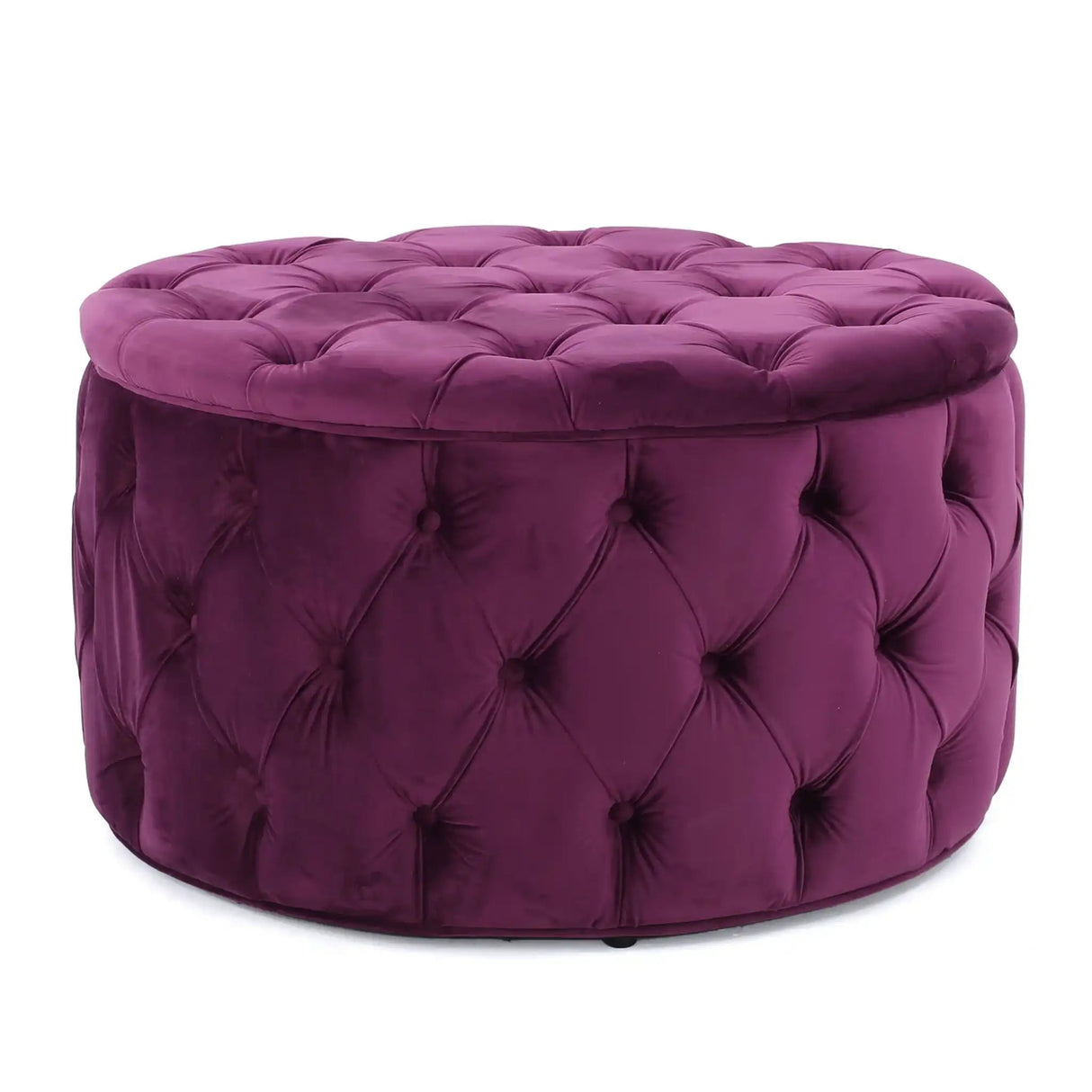 Modern Glam Ottoman Velvet - Best Buy Furniture