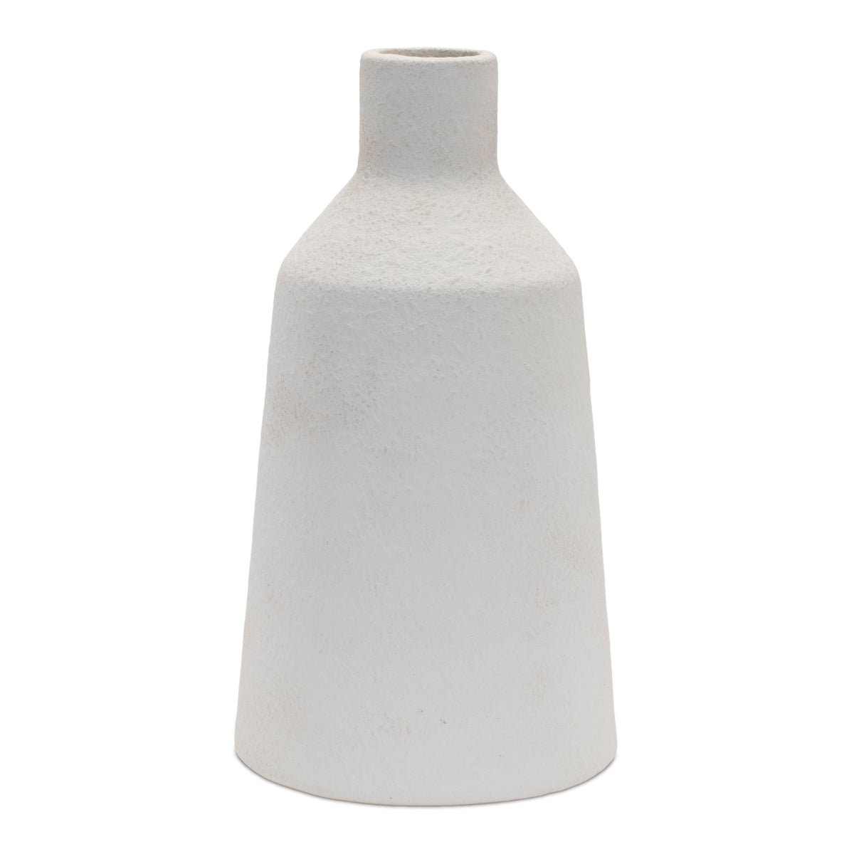 Tapered-stoneware-bottle-vase-(set-of-2)-Vases