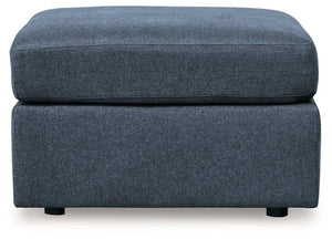 Modmax - Oversized Accent Ottoman - Fabric - Ink - Best Buy Furniture