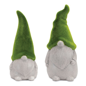 Mossy-terra-cotta-gnome-(set-of-2)-Decorative-Objects