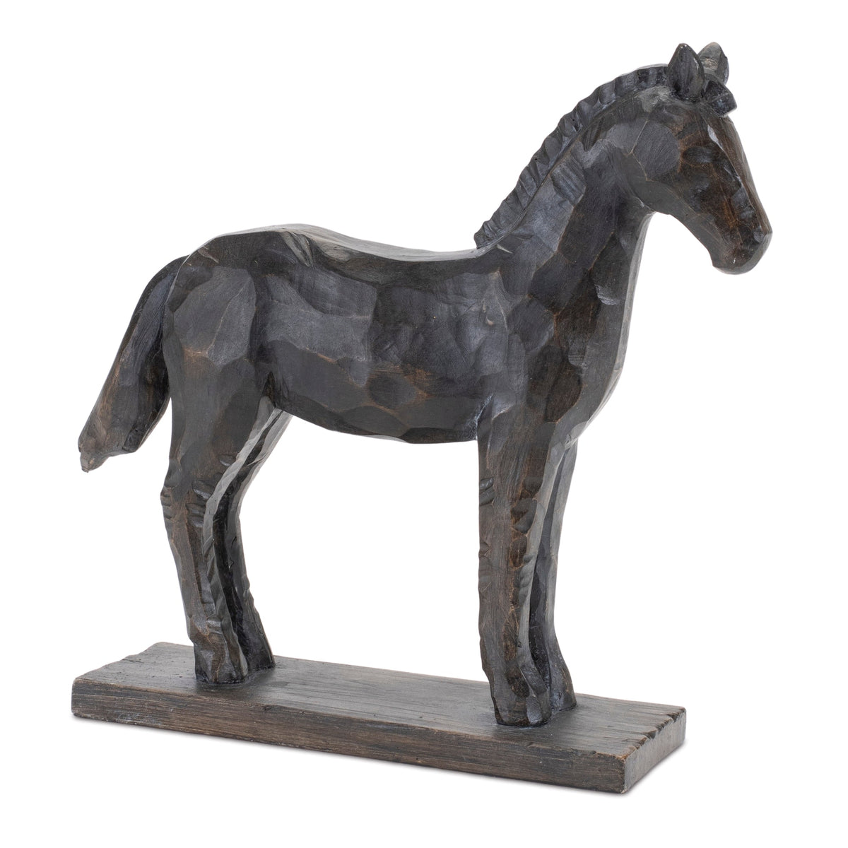 Standing-horse-with-base-(set-of-2)-Decorative-Objects