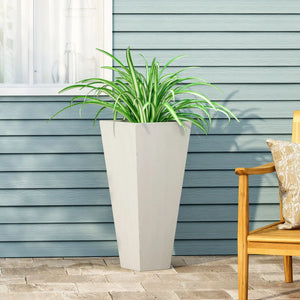 Outdoor Modern Cast Stone Planter - Best Buy Furniture