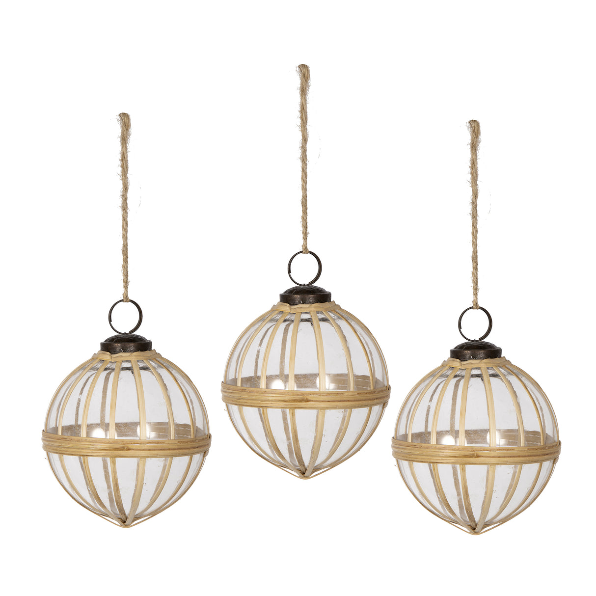 D3.2" X-Mas Hanging Ornament Set of 3