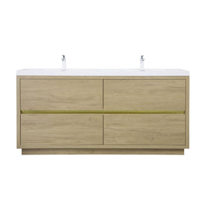 Bathin Freestanding Bathroom Vanity With Double Sinks