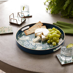 Round William Morris Tray 13.5" Diameter