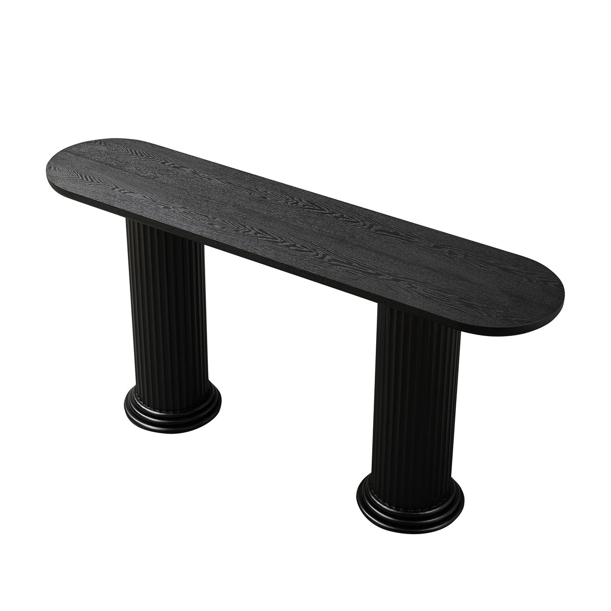 62.99 Inch Modern Design Console Table with Roman-Style Legs