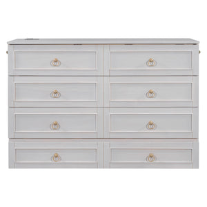 Murphy Bed With Large Drawers And Stylish Design