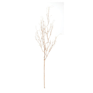 Beige twig branch (set of 6)