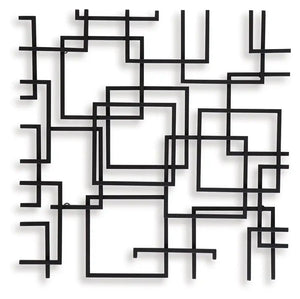Aadanton - Wall Decor - Black - Best Buy Furniture