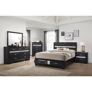 Transitional 2 Drawer Nightstand With Hidden Jewelry Tray