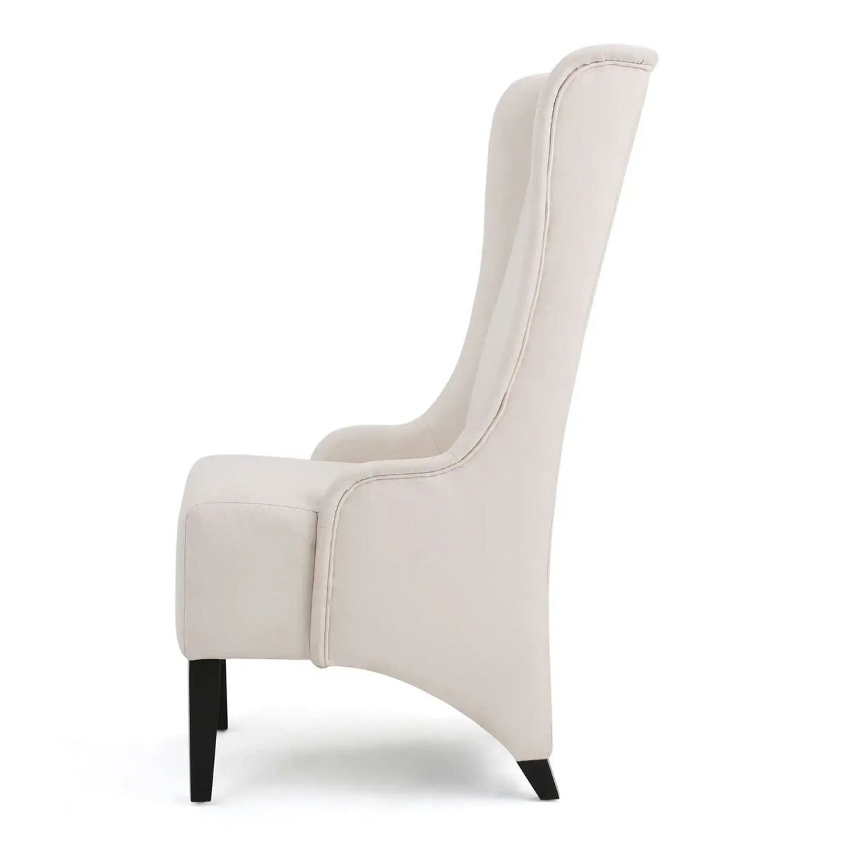 Alight - Upholstered Dining Chair With High Back And Birch Wood Legs (Set of 2) - Best Buy Furniture