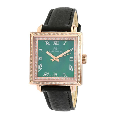 Bleuchamp Women's Carree LE Swiss Quartz 1.28ctw Diamond Watch