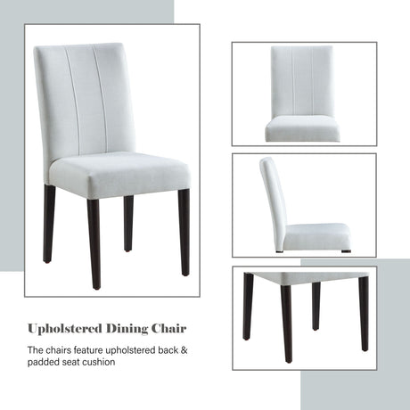 Carena - Side Chair (Set of 2) - White - Best Buy Furniture