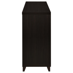 Nyler - 3 Drawer Rectangular TV Console - Cappuccino