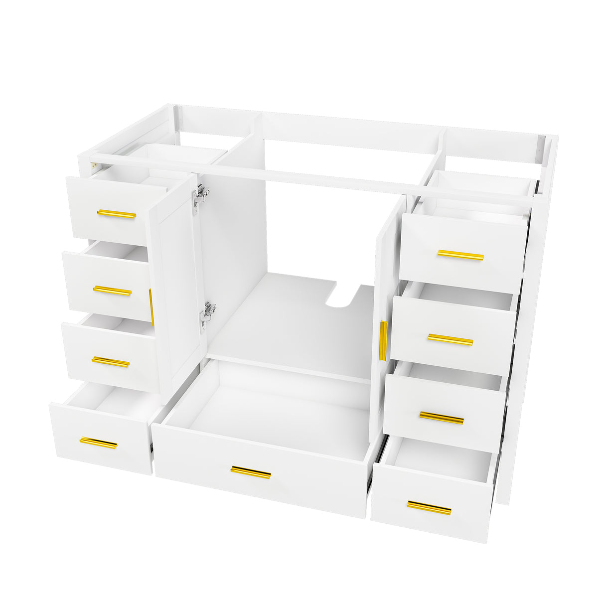 48" Bathroom Vanity Base Cabinet