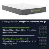 Ghostbed hybrid rv mattress profile