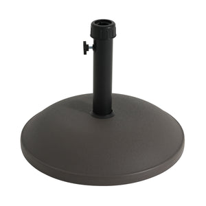 Ander Outdoor 68-Pound Round Umbrella Base - Brown