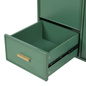 Bathroom Vanity With Sink, Deep Drawer, Door Shelf, 2 Tier Basket