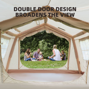 8 m² Inflatable Tents for Camping