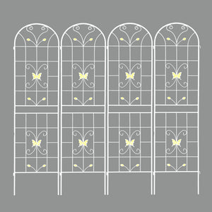 Garden Metal Trellis Rustproof Trellis For Climbing Plants Outdoor Flower Support