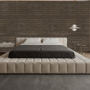 3D Faux Stone Wall Panels - 12 PCS PU Wainscoting