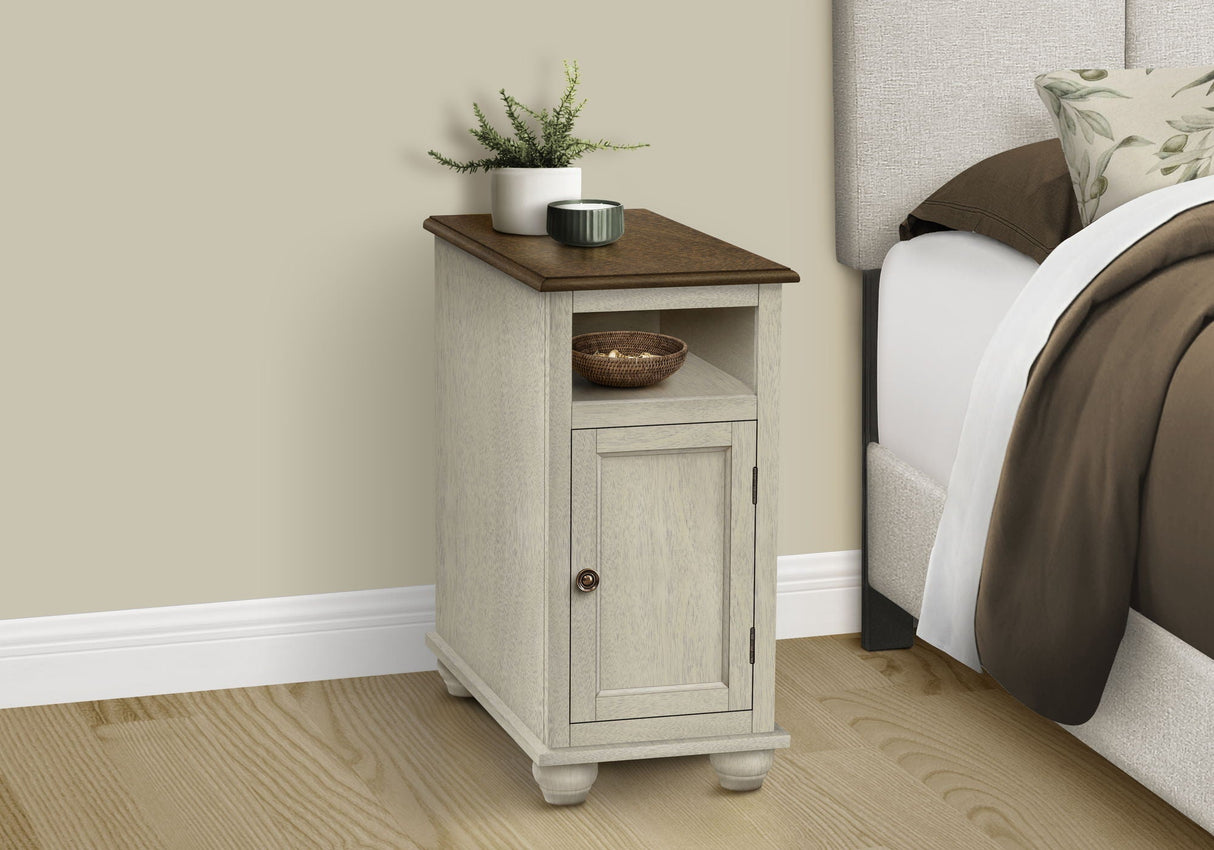 Accent End Table, Storage, Traditional - White - Best Buy Furniture