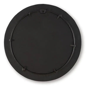 Ozias - Accent Mirror - Black - Best Buy Furniture