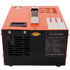 PCP Air Compressor 12V DC, 4500 Psi Portable High Pressure Pump