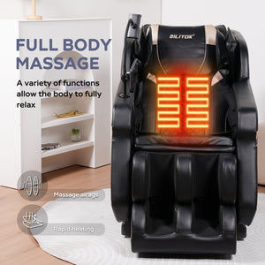 Massage Chair Recliner with Zero Gravity and Full Body Air Pressure