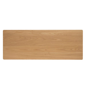 Natural Oak Wood Bar Table