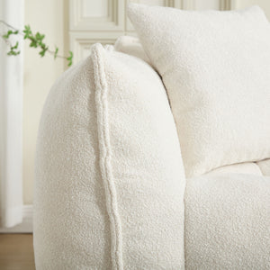 Cozy Beanbag Chair With High Resilience Foam Core For 2