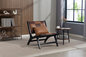 Modern Boho Accent Chair for Living Room, Mid Century Lounge Chair