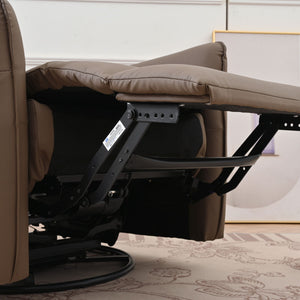 29.92" 270 Power Swivel Rocker Recliner Chair, Electric Glider Reclining Sofa With USB Ports, Power Swivel Glider, Rocking Chair Nursery Recliners For Living Room Bedroom