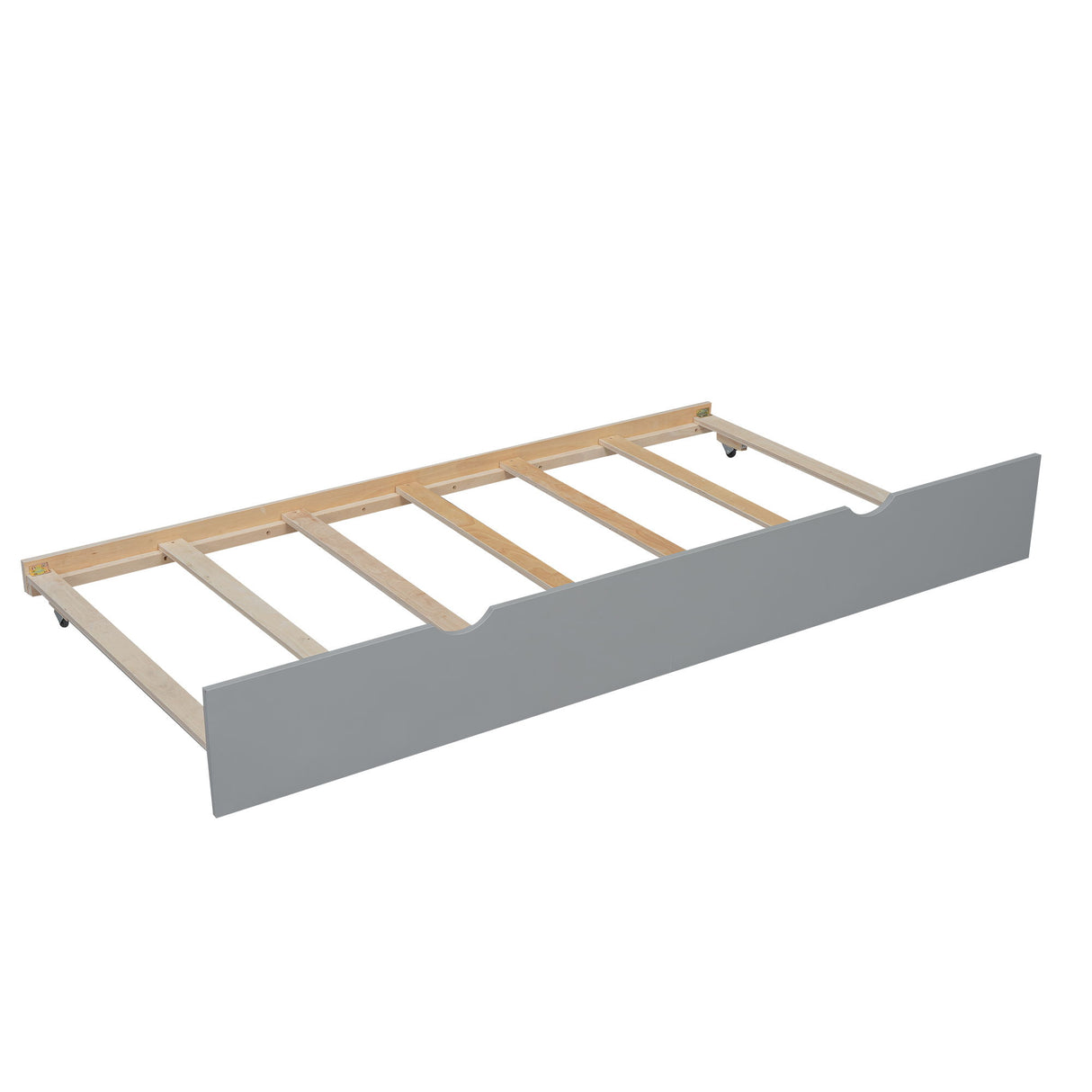 Bunk Bed With Ladder And Safety Guardrail