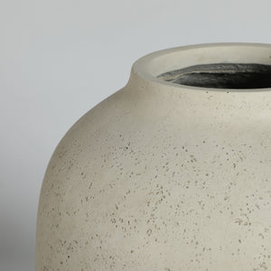 Large Round Concrete Planter
