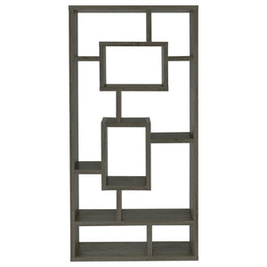 10 Shelf Open Back Bookcase
