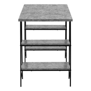 Computer Desk For Home Office, Laptop, Storage Shelves, Contemporary & Modern