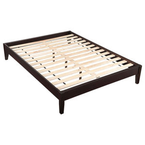 Platform Bed With Tapered Legs